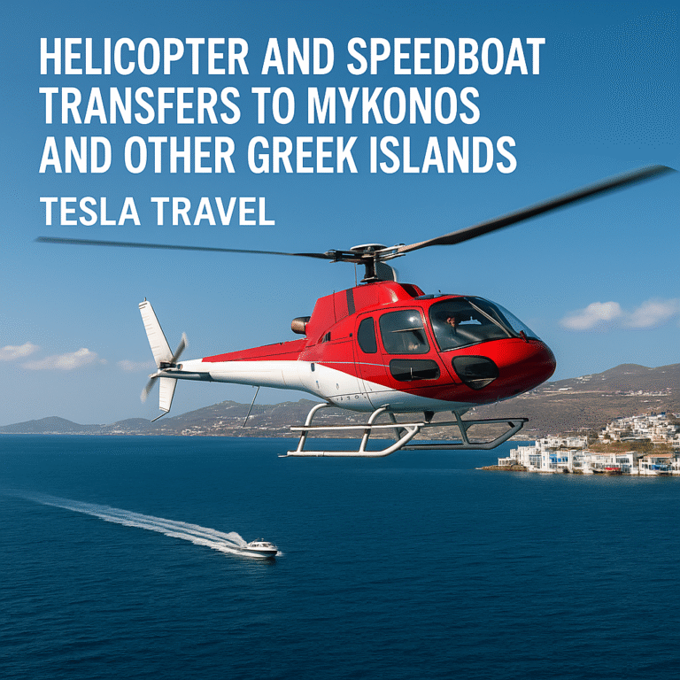 Bodrum Helicopter Transfer