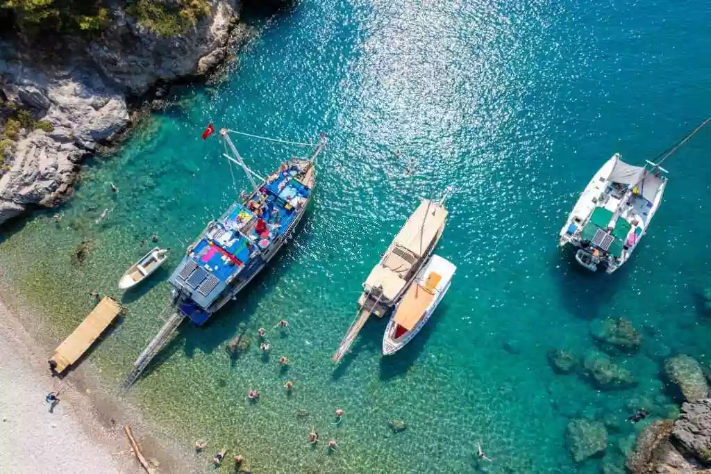 Daily Boat Trips Gumbet Bodrum, Orak Island Boat Trip