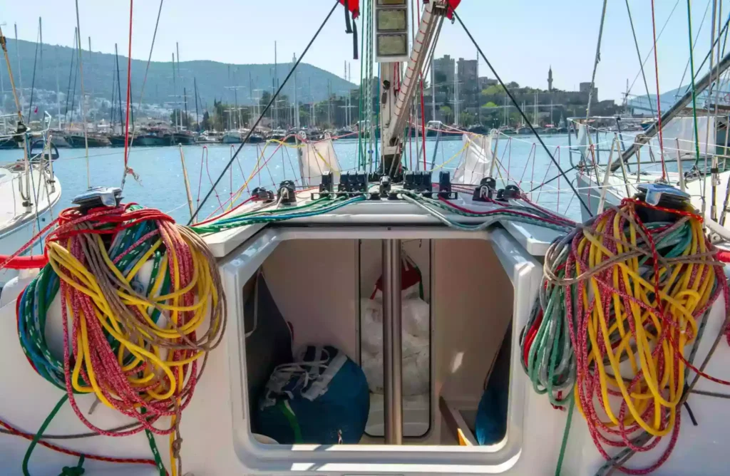 MOSS Sail Canvas Rigging Bodrum