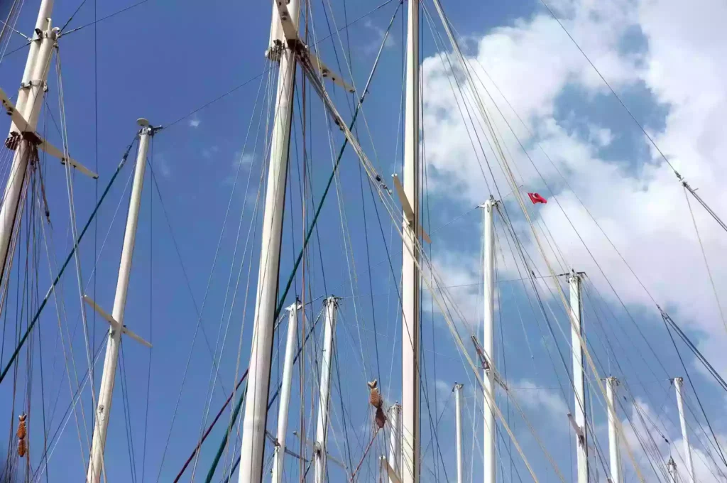 MOSS Sail Canvas Rigging Bodrum