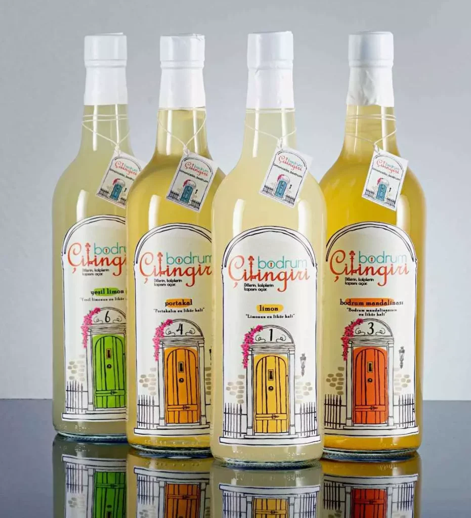 Bodrum Likör, Ev Yapımı Likör, Limon Çello