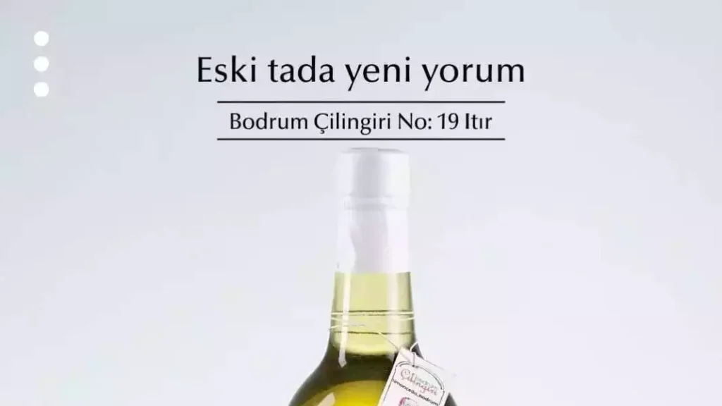 Bodrum Çilingiri,  Floral Bir İmza, Itır